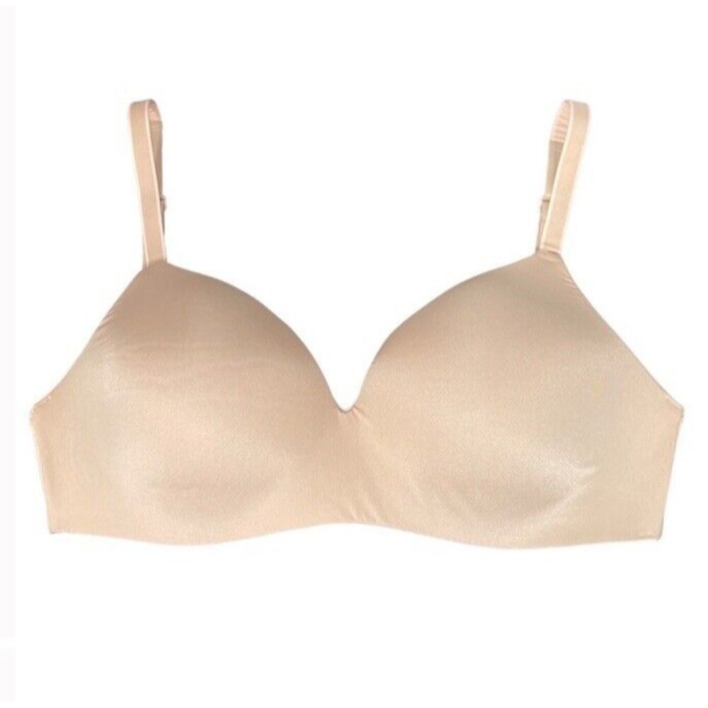Chantelle Bra Smooth Wireless Nude Beige Lightly Padded Nice Lux Everyday 34DD